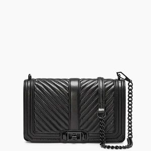 rebecca minkoff | chevron quilted love crossbody